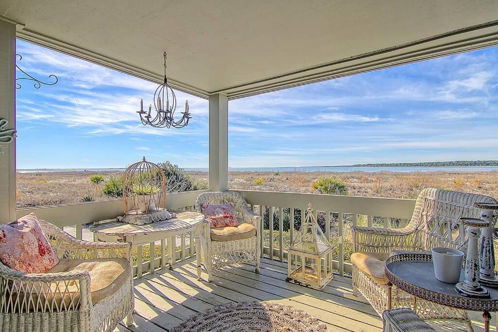 Luxury Seabrook Beachfront W/Spectacular Sunsets מראה חיצוני תמונה